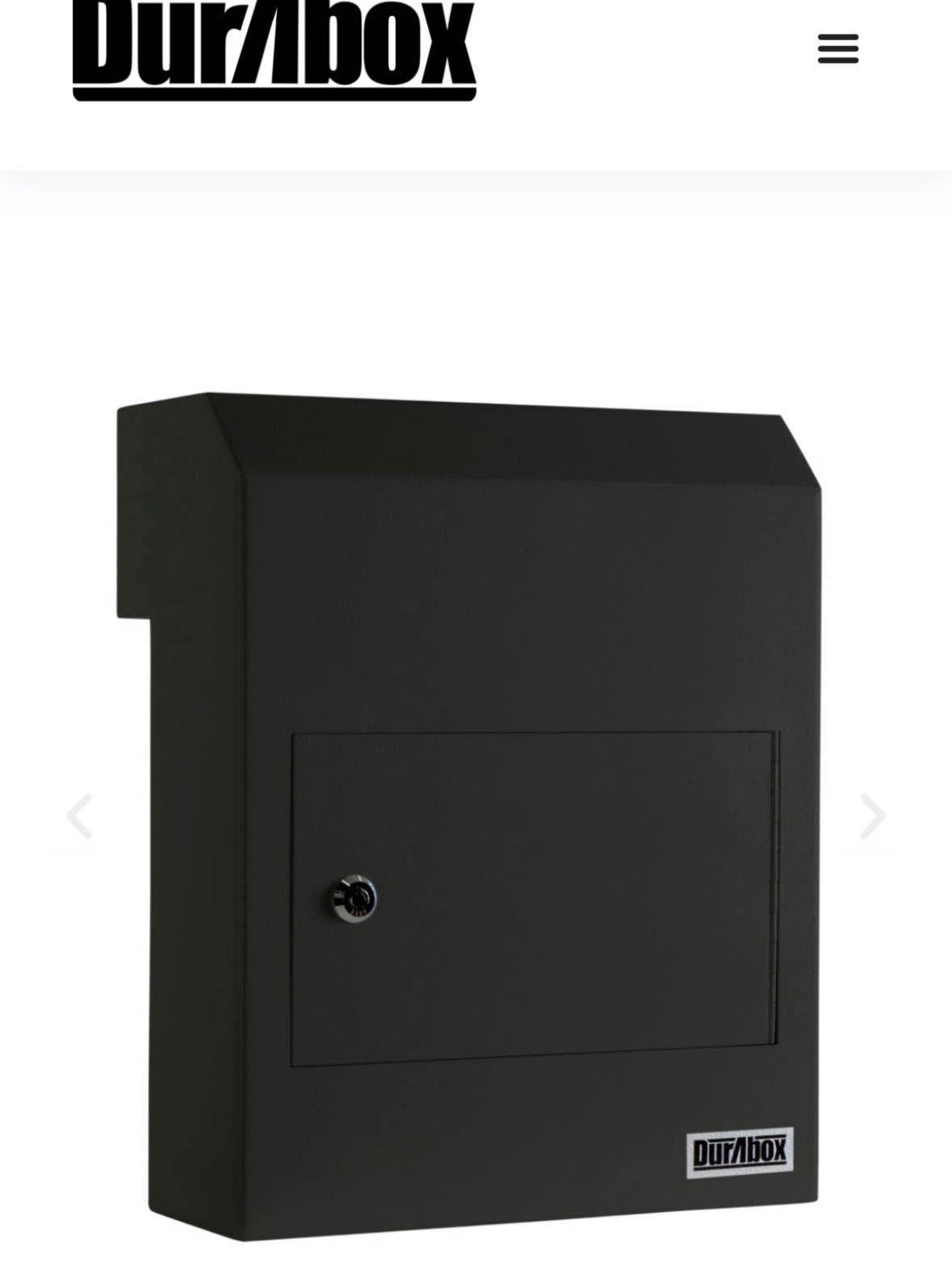 DuraBox D500 Through-Door Locking Drop Box