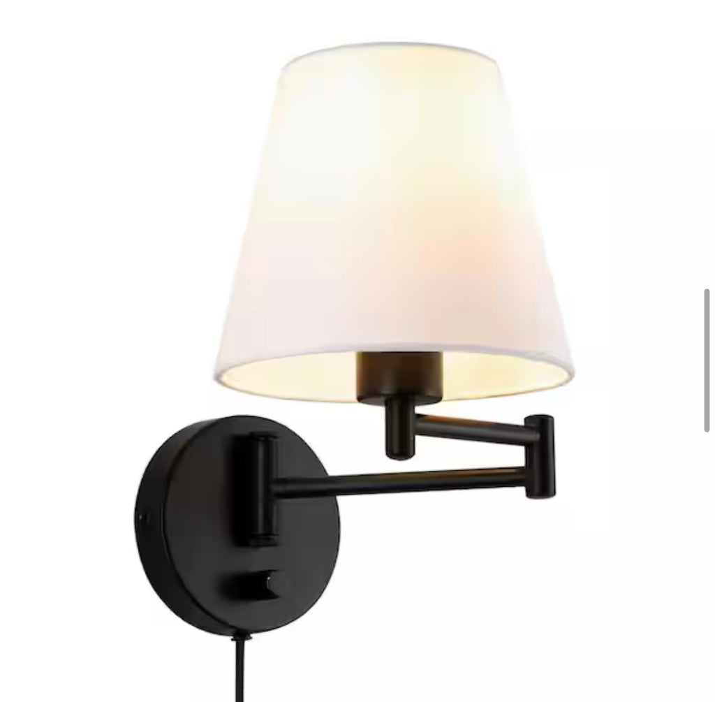 Swing Arm Wall Lamp plug in