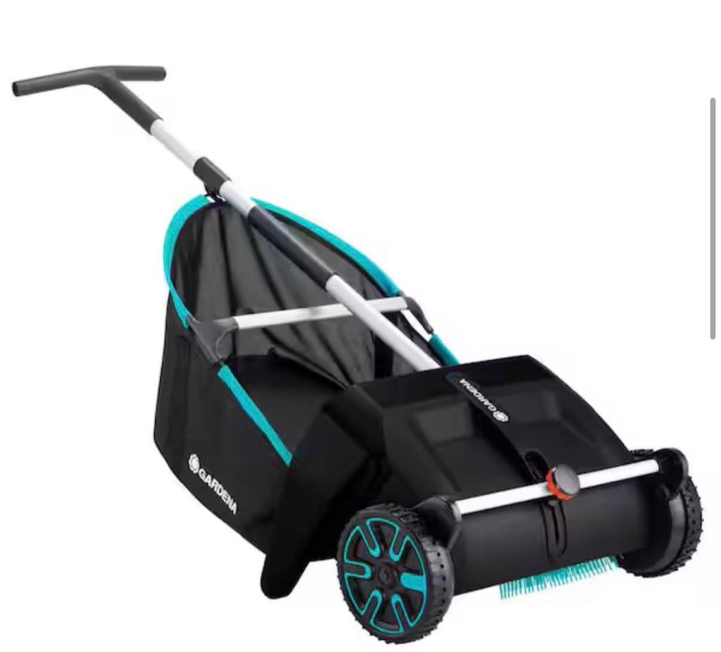 20 in. Manual Push Lawn and Leaf Collecting Tool