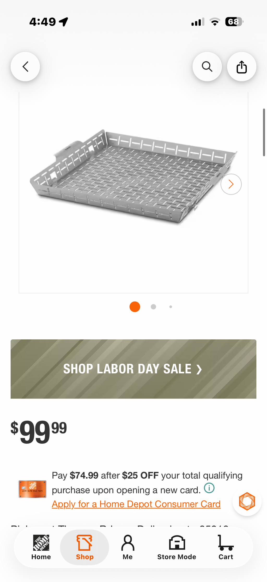 Weber Crafted Grilling Basket