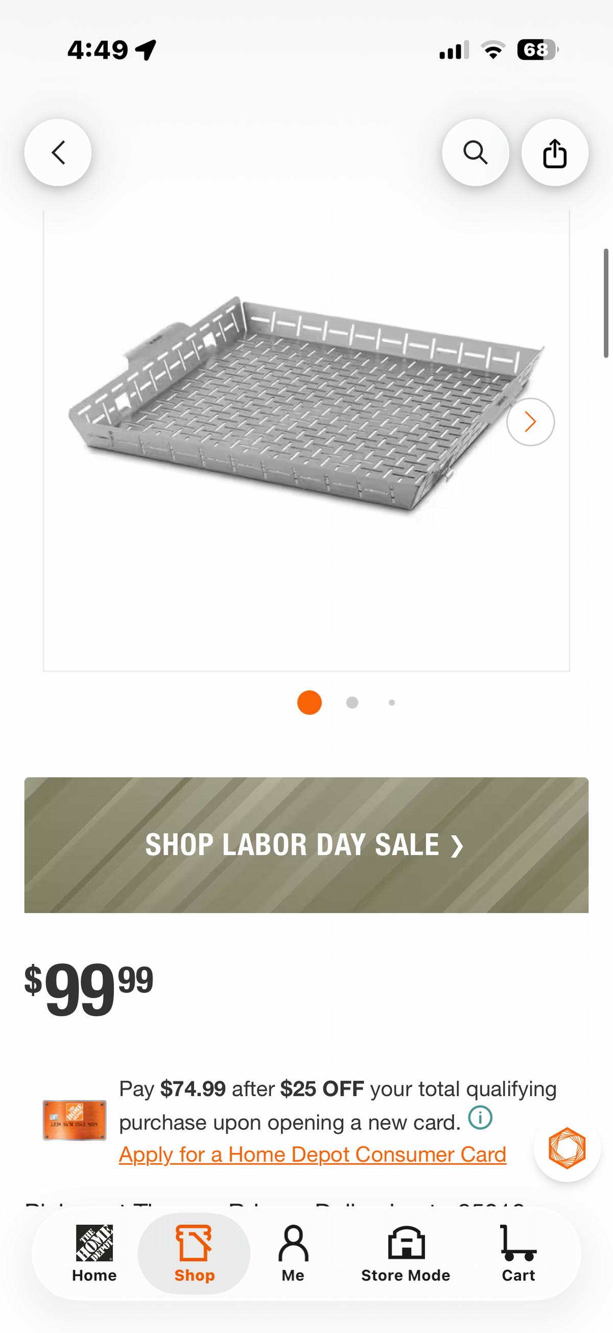 Weber Crafted Grilling Basket