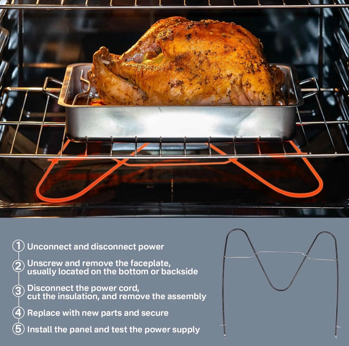 Bake Element Replacement for Samsung Range