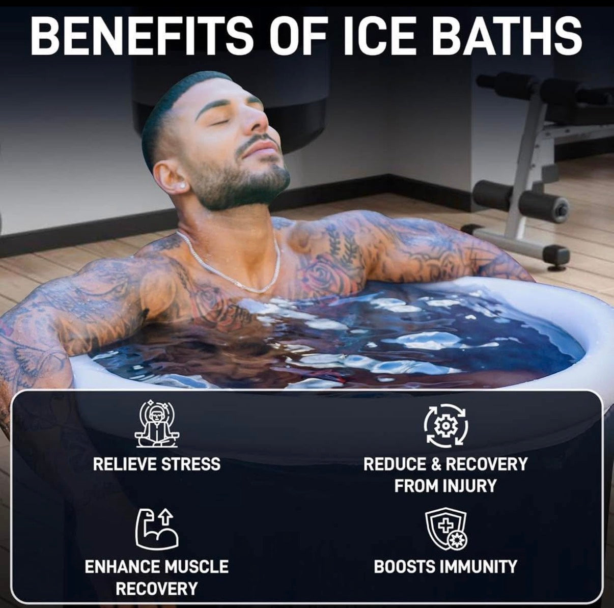 Portable Ice Bath Tub