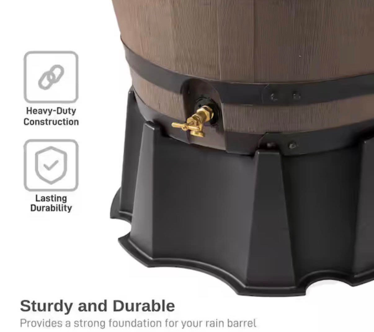 55 Gal. Rain Barrel Stand