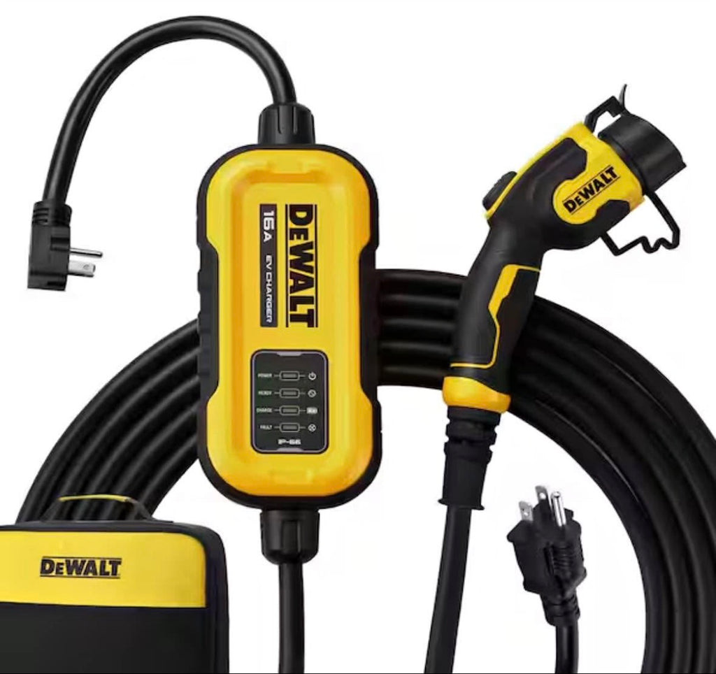 DEWALT Level-2 Portable Electric Vehicle EV Charger