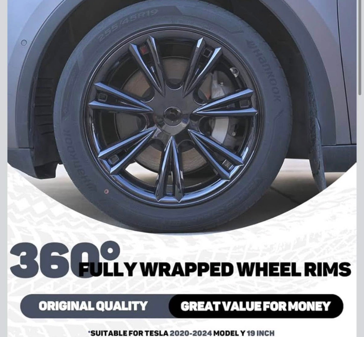 Wheel Cover 19 Inch for Tesla Model Y