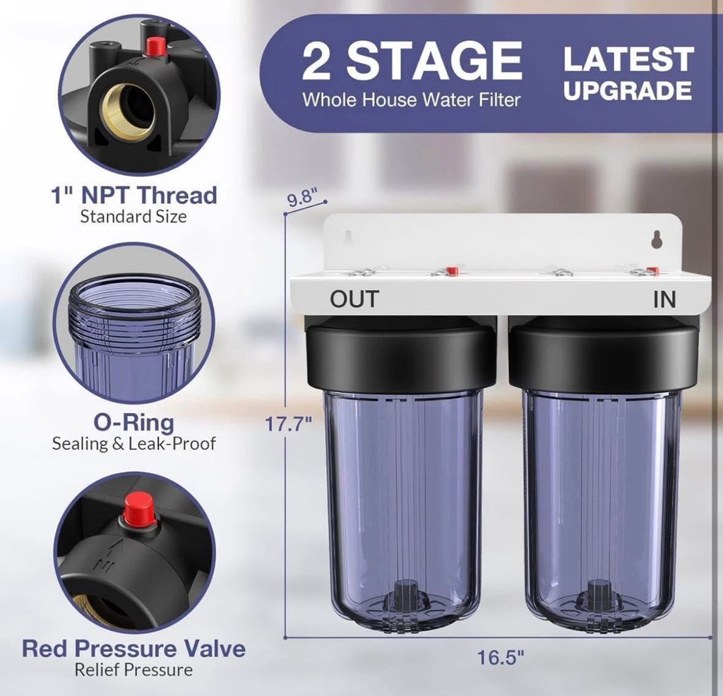 SimPure Whole House Water Filter System