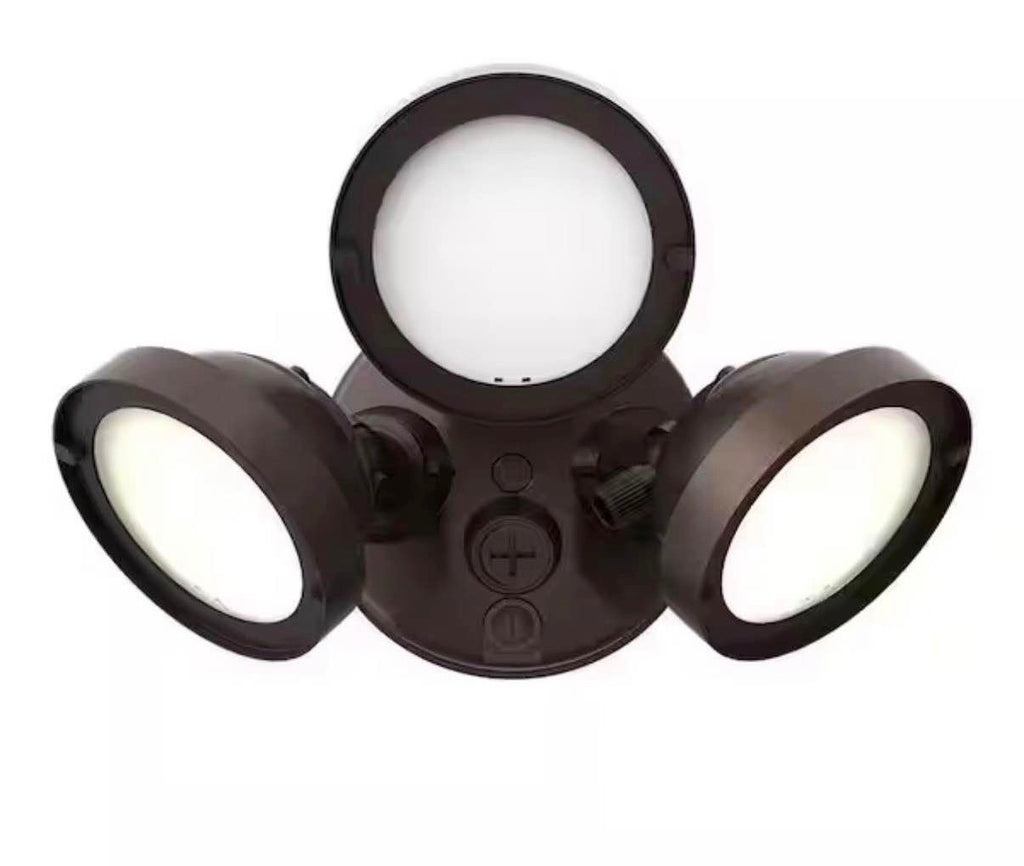 3,000 lumens 90° Bronze Outdoor  LED Flood Light