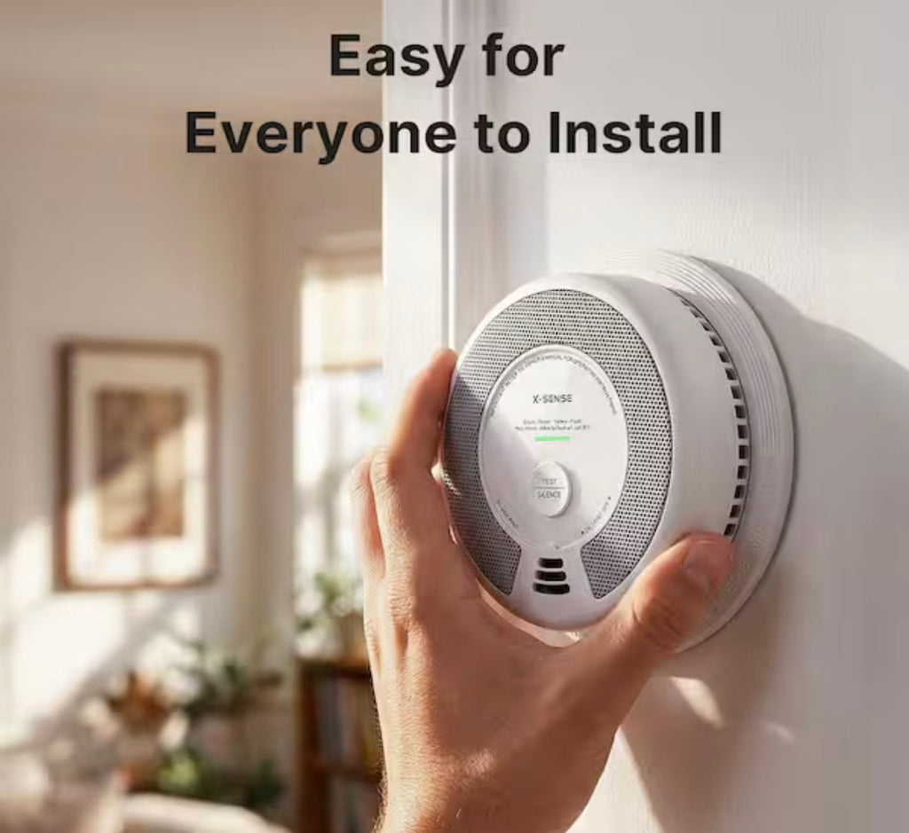 10-Year Battery Wireless Interconnected Smoke and CO Detector