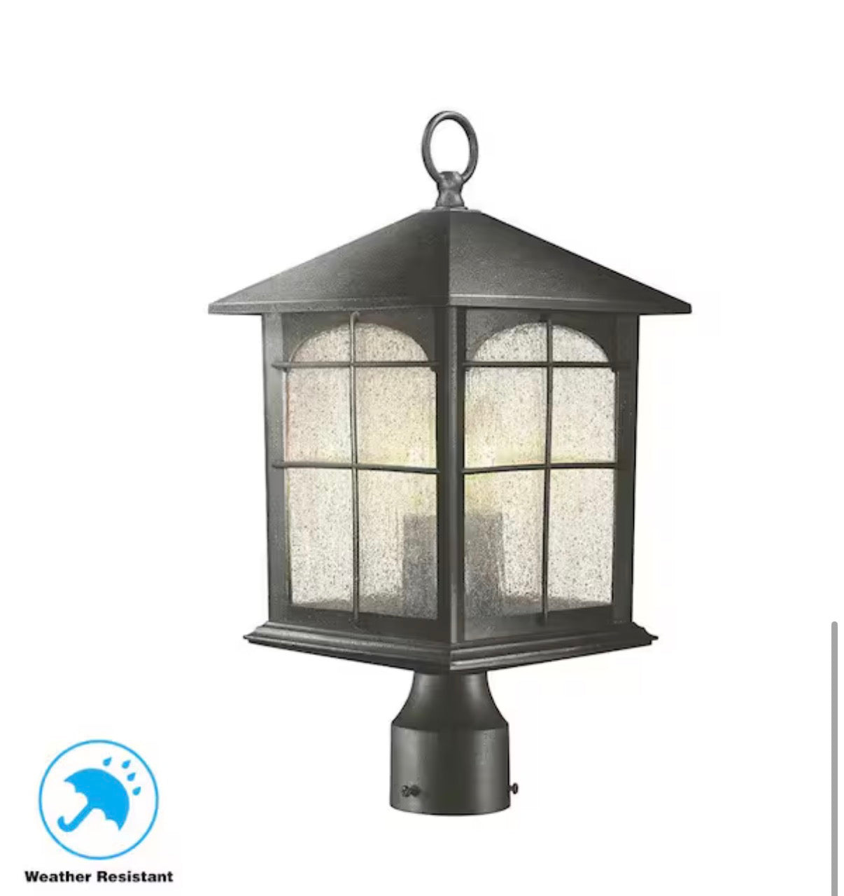 Home Decorators Collection Brimfield Outdoor Post Light