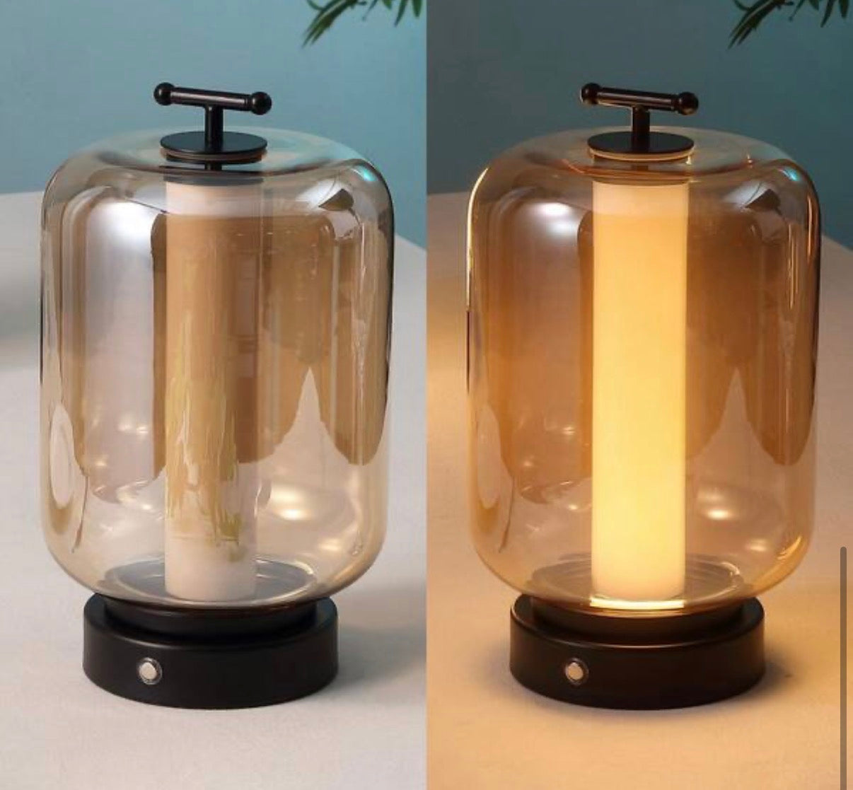 Milou 10.75 in. Rechargeable/Cordless Table Lamps set of 2