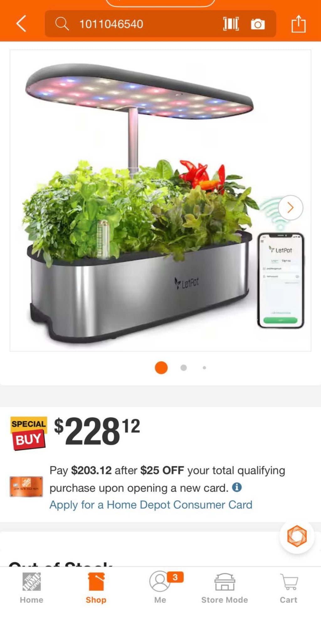 LetPot 5.5L Smart Indoor Garden Hydroponics Growing System