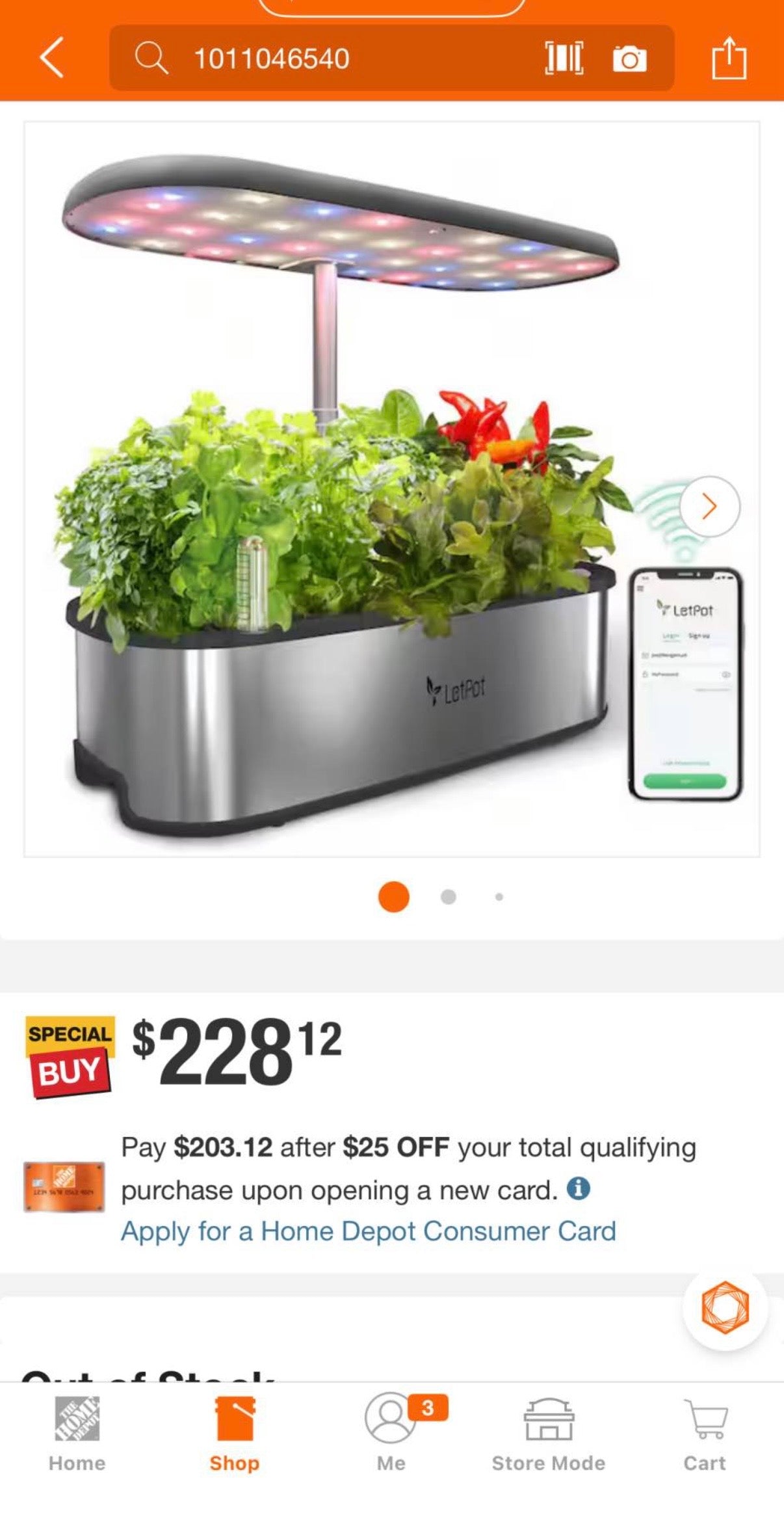 LetPot 5.5L Smart Indoor Garden Hydroponics Growing System