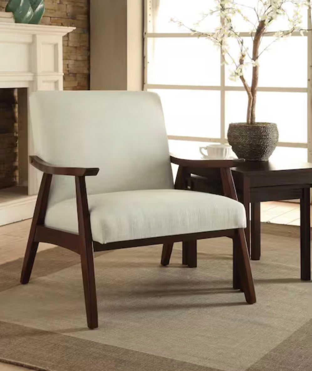 Davis Linen Fabric Arm Chair