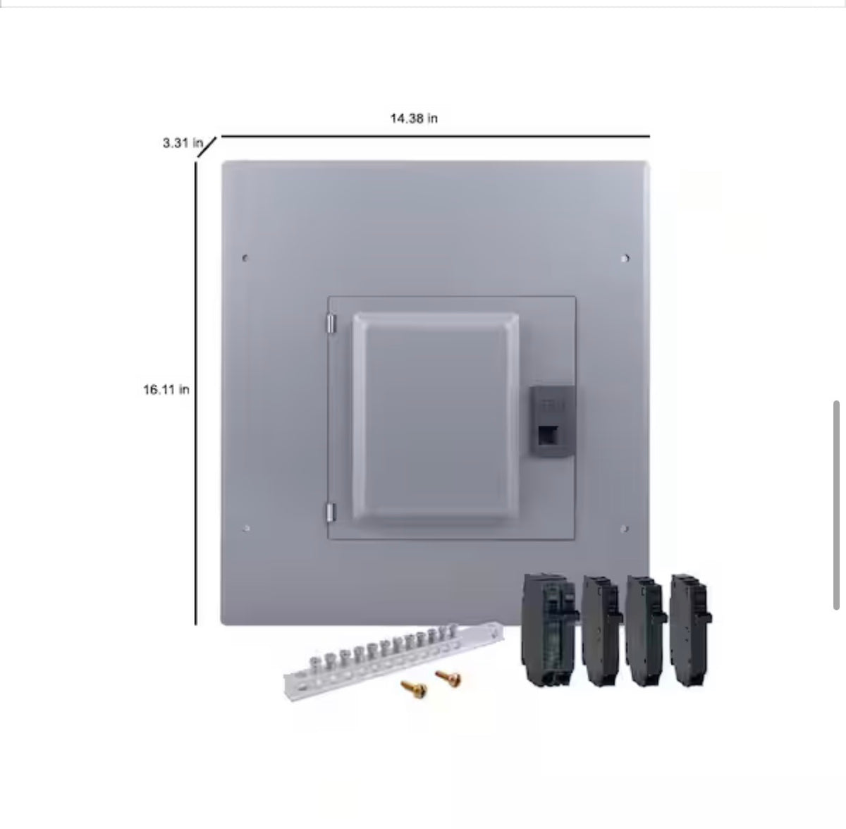 125 Amp 14-Space 24-Circuit Main Lug Indoor Load Center