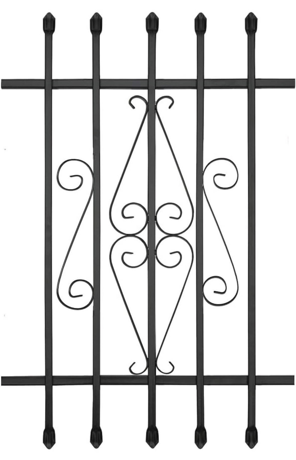 2 pack Window Security Bars Guards