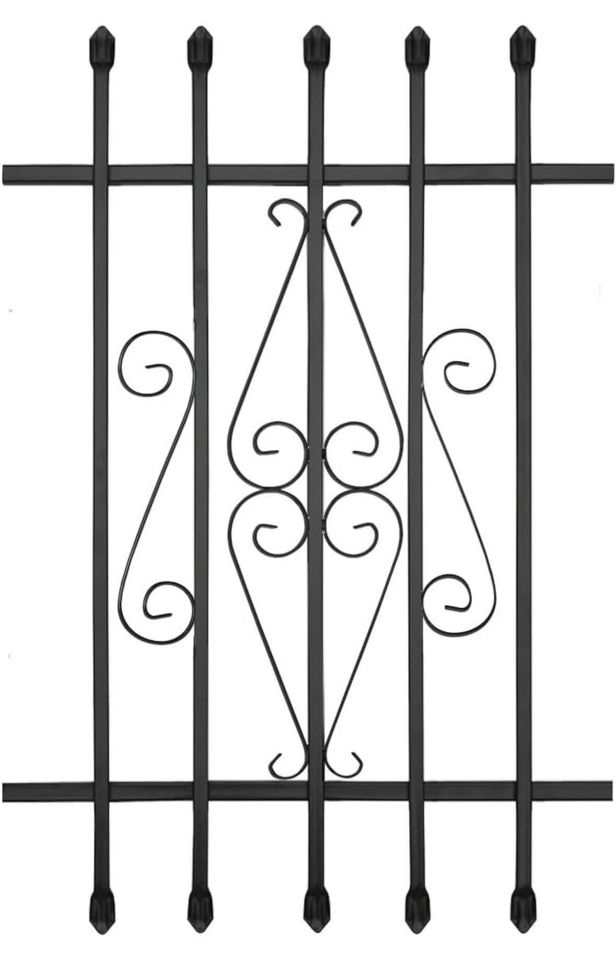 2 pack Window Security Bars Guards
