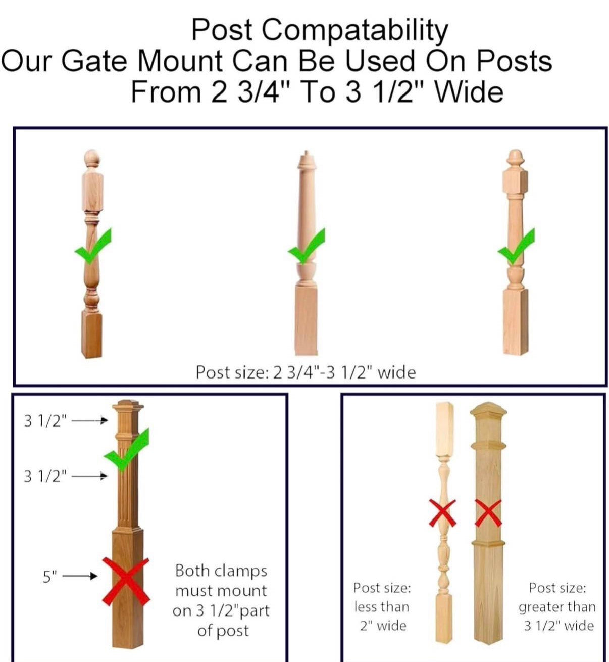 Safety Innovations No Hole Stairway Baby Gate Mounting Kit