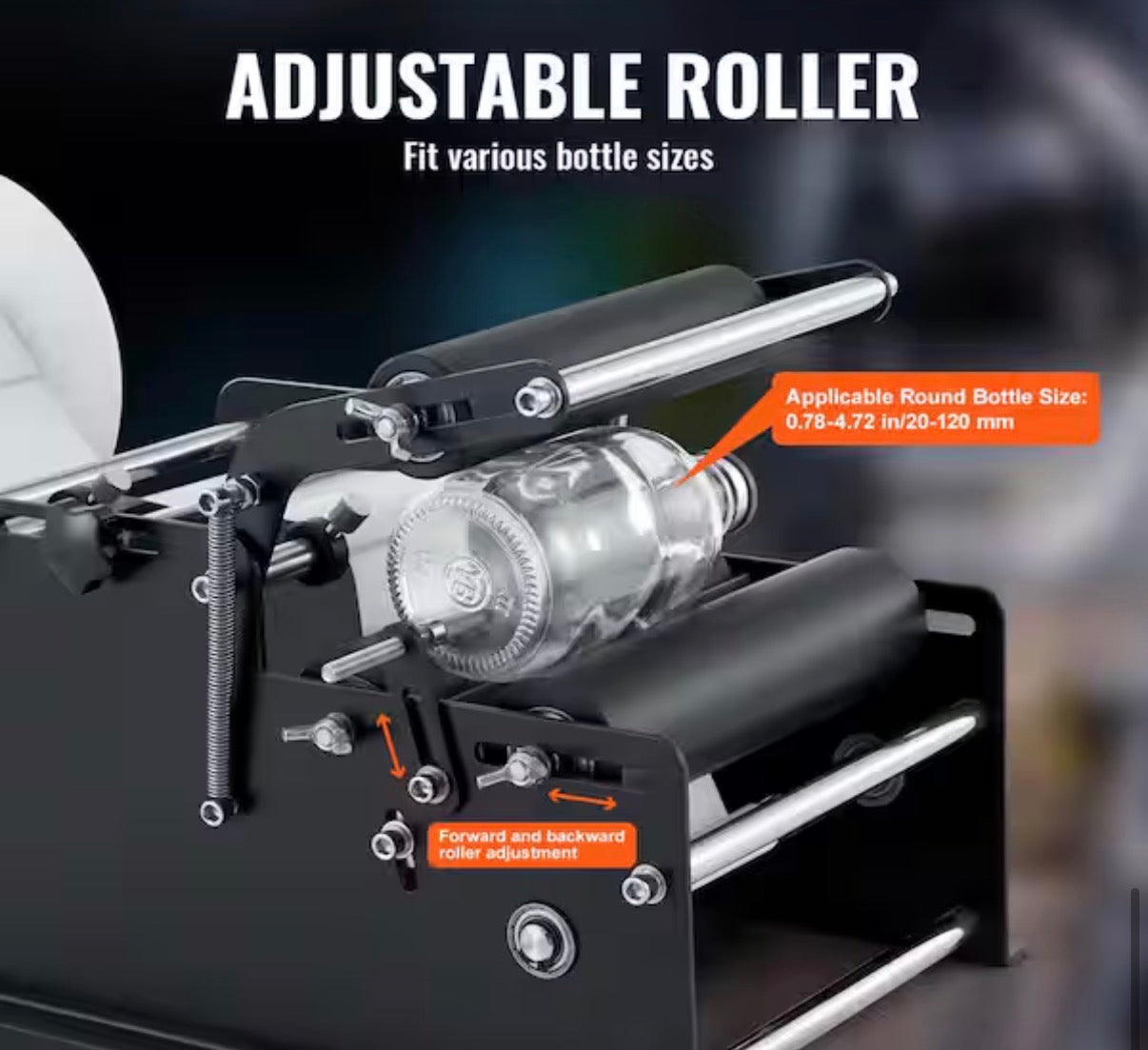 Manual Round Labeling Machine /Bottle Labeler