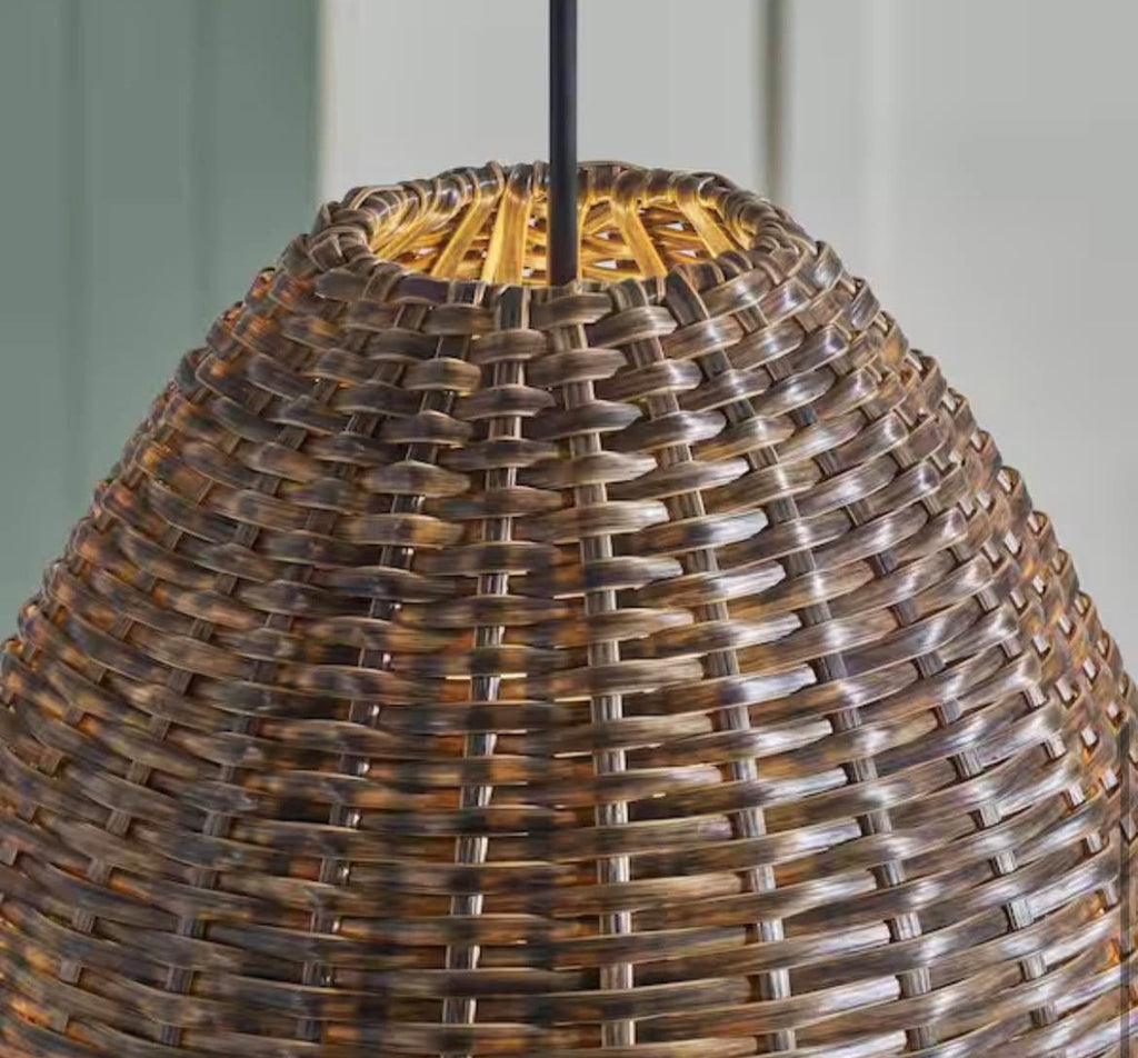 16 in. 1-Light Outdoor Hanging Light Pendant