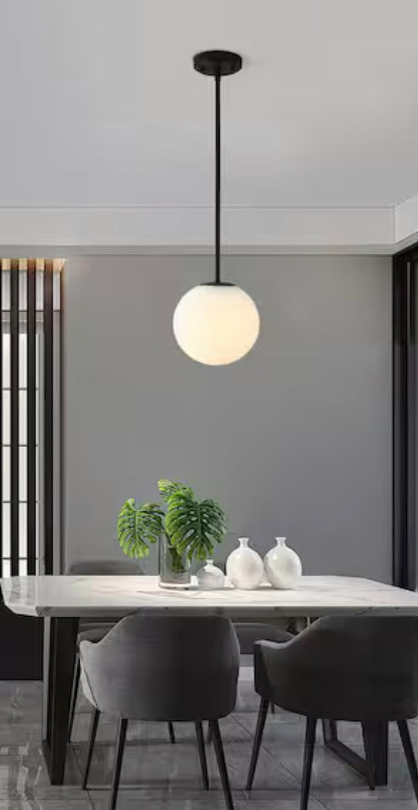 Globe Glass Pendant Light