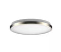 10 in. Ring Brushed Nickel LED Flush Mount Ceiling Light