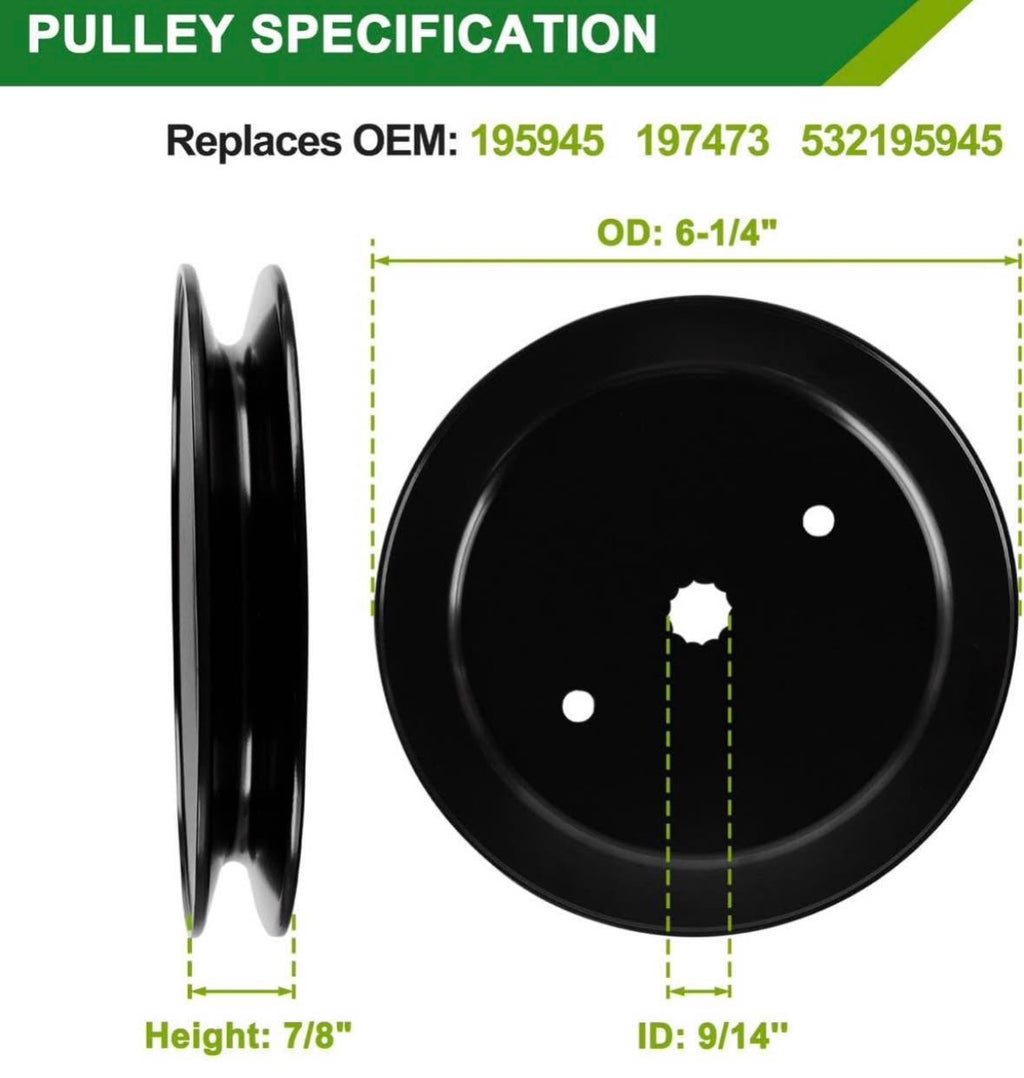 Deck Rebuild Kit for Hus qvarna