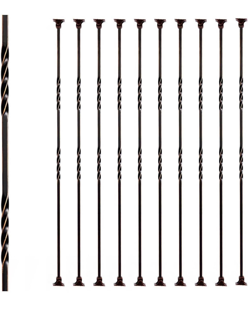 Metal Staircase Balusters 1/2inch x 44inch