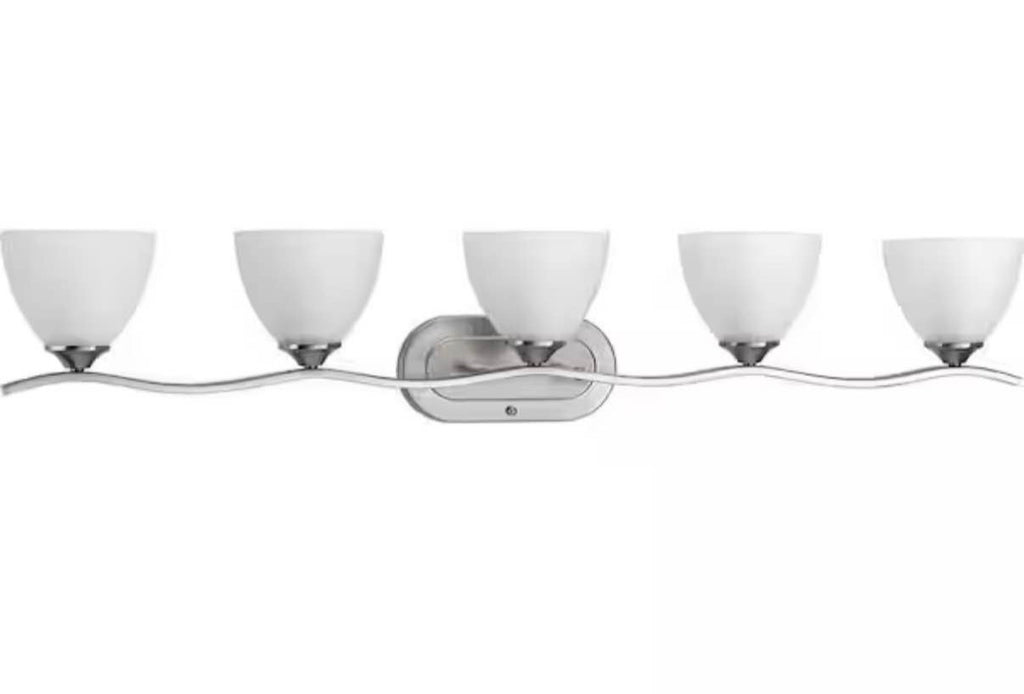 Laird Collection 41-5/8 in. 5-Light Brushed Nickel  vanity light