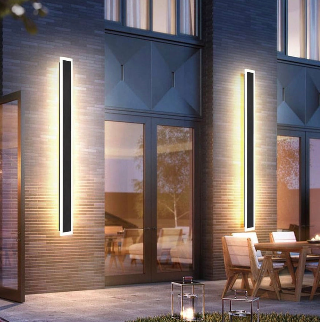 2Pack 31.5inch Long Outdoor LED Wall Light