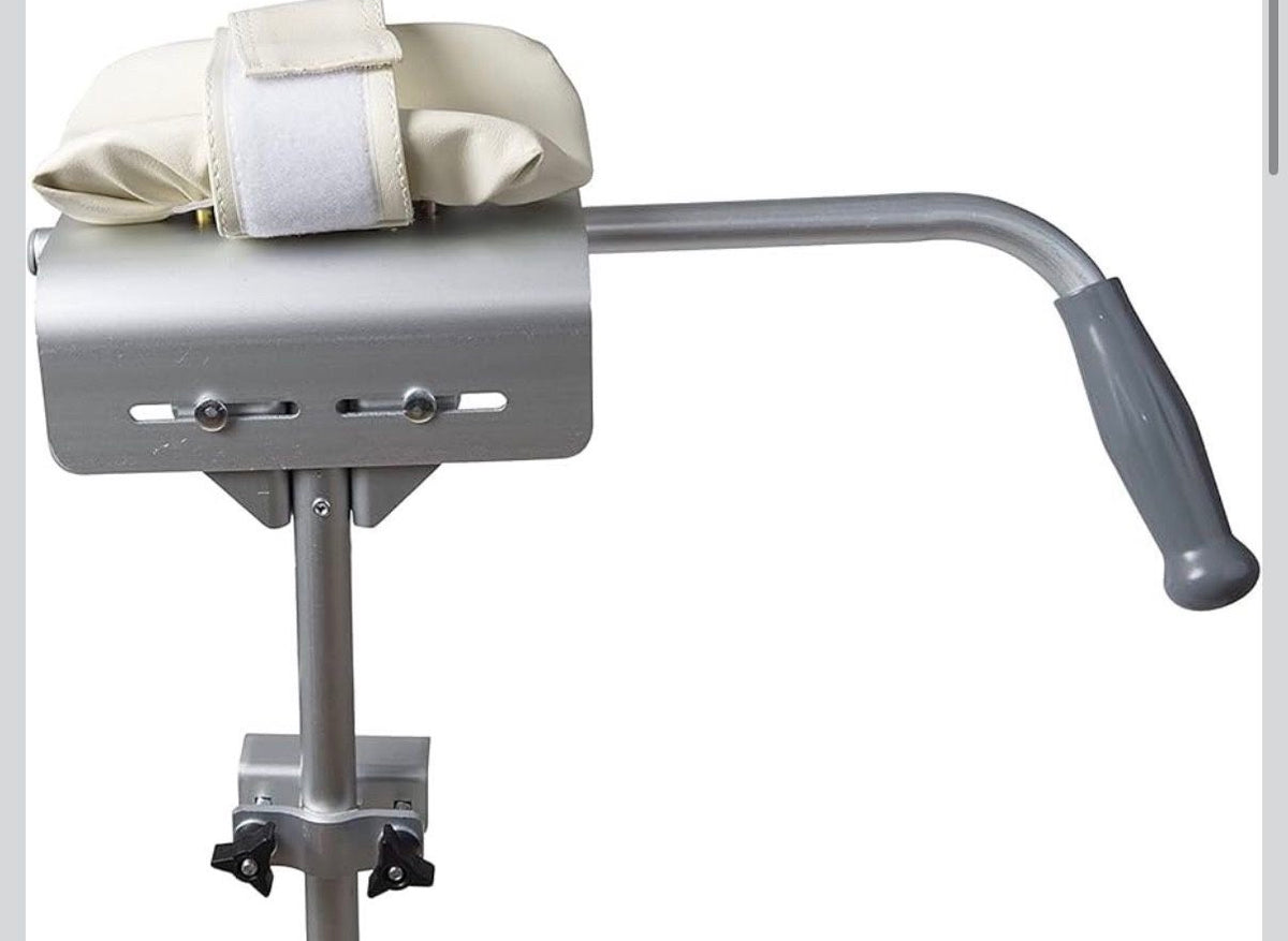 Walker Platform Attachment With Adjustable Padded Cuff