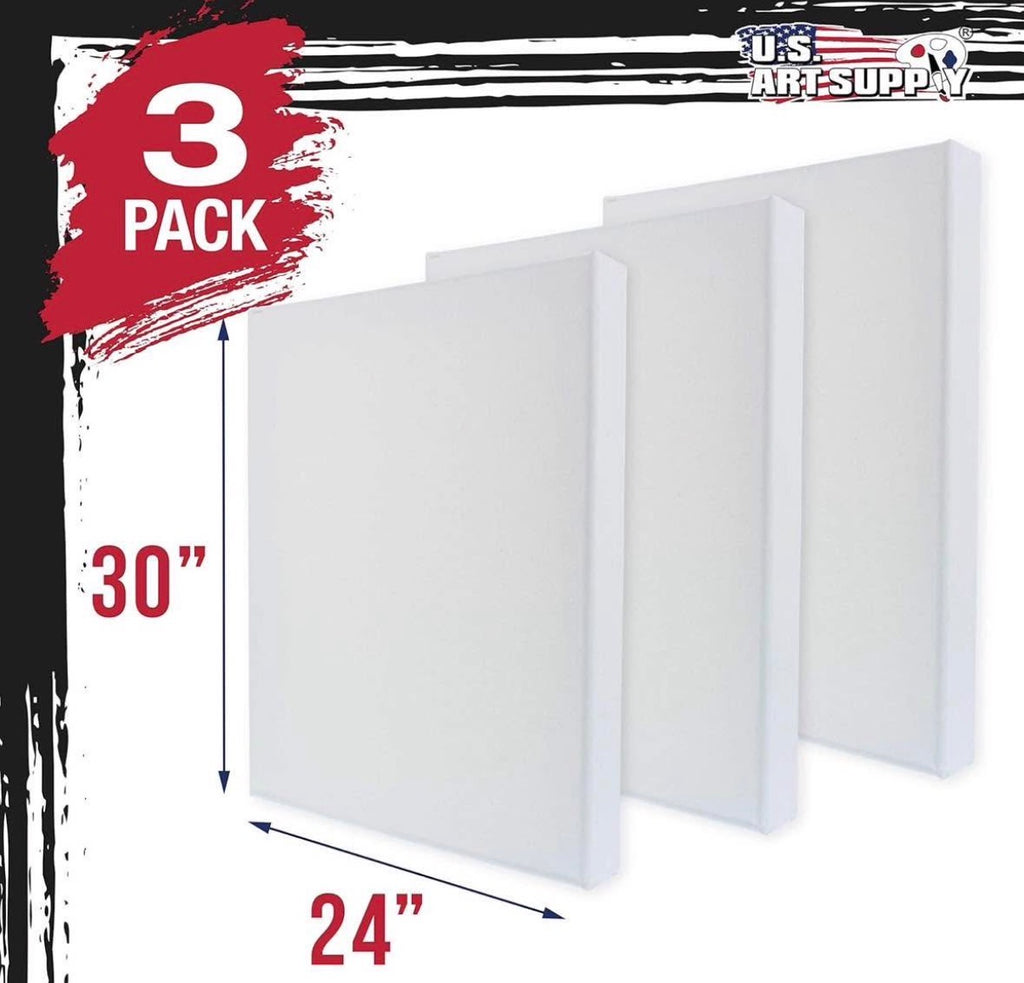 Large Stretched Canvas for Painting 24x30 inch