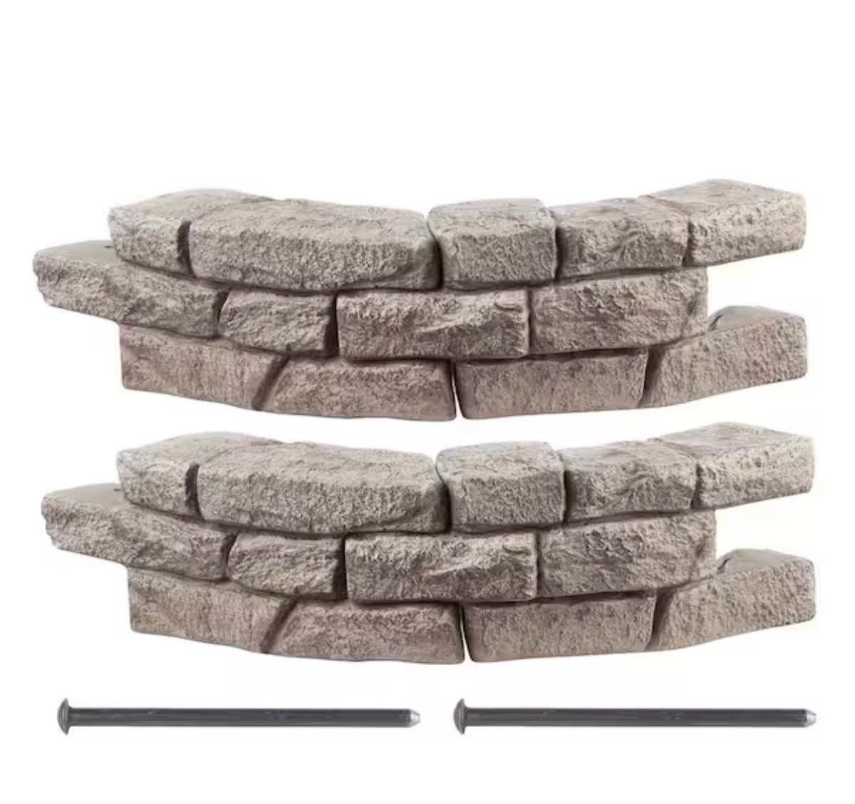 18 in. Spikes Raised Garden Bed