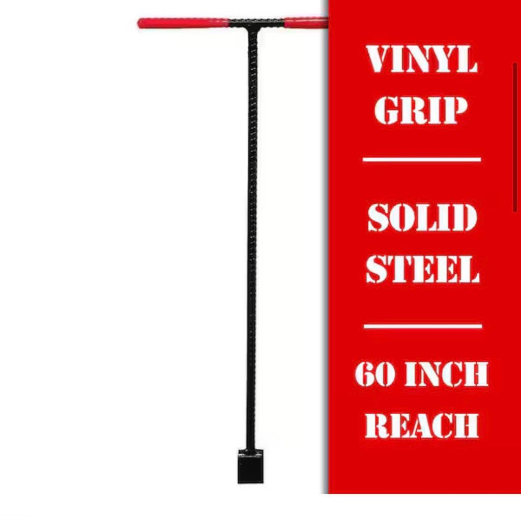 5 ft. Solid Steel Water Meter Valve Key with Grips