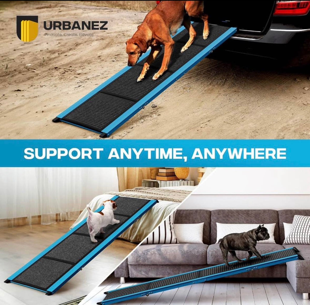 Folding Dog car Ramp - 71" x 17"