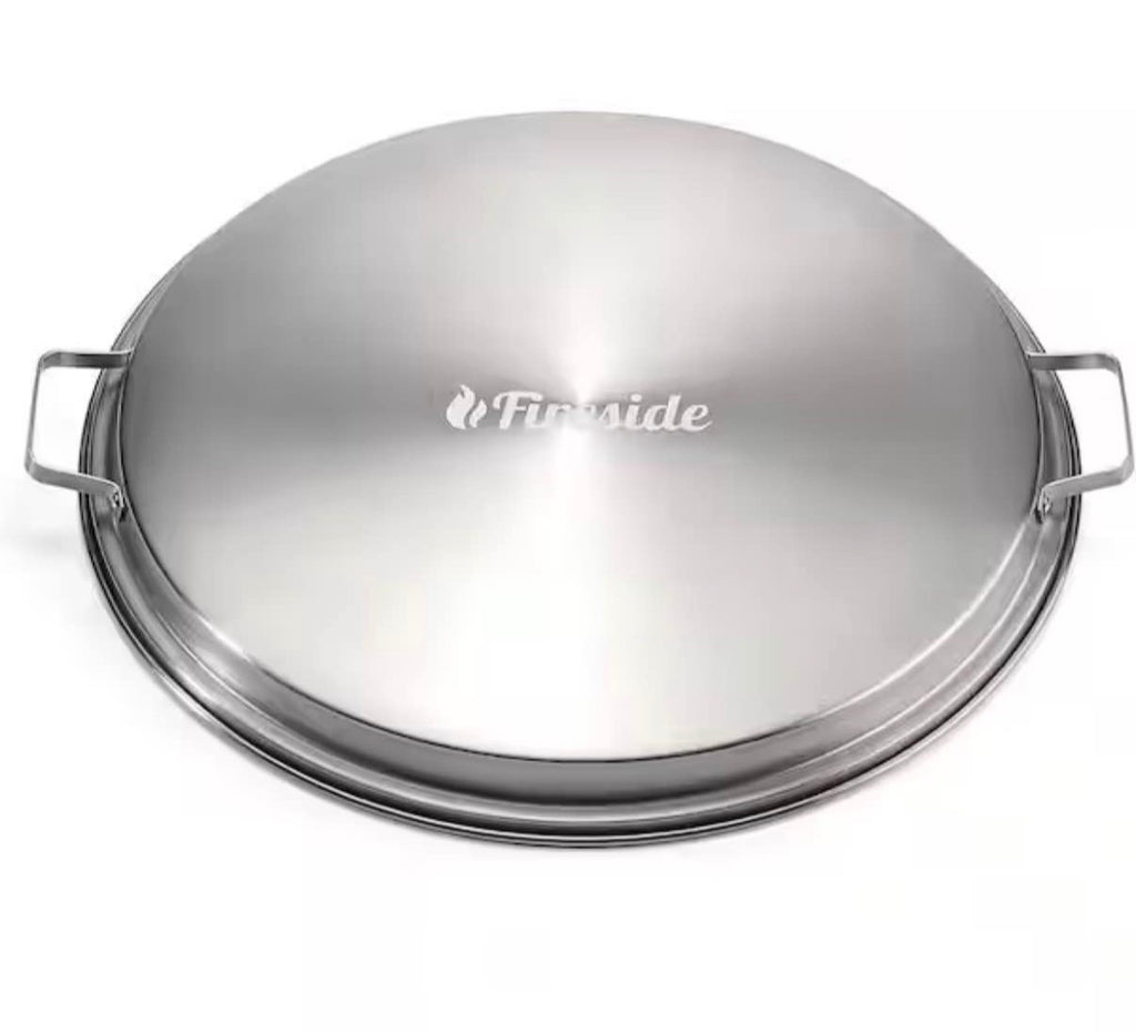 19 in. 304 Stainless Steel Fire Pit Lid