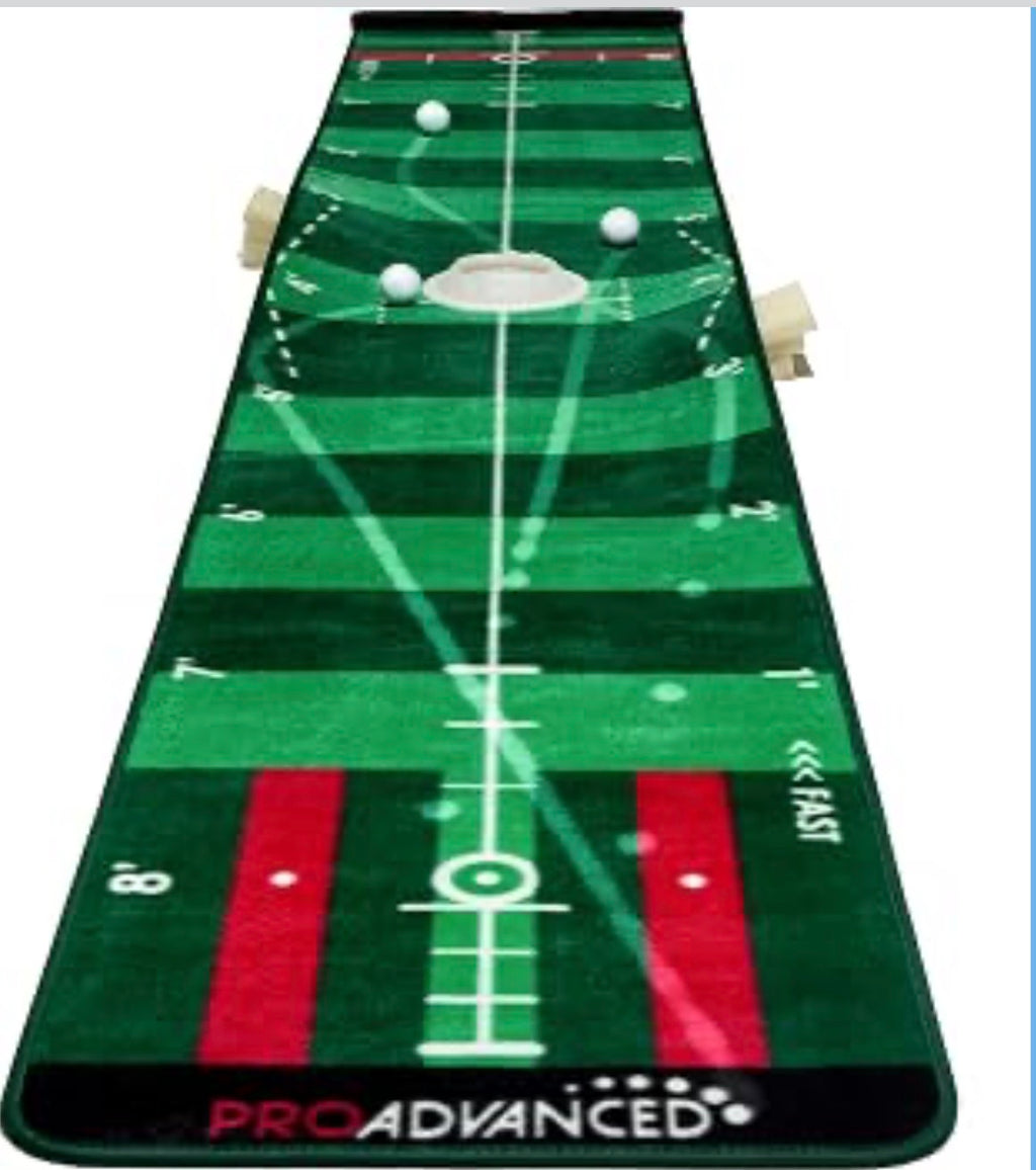 ProInfinity Putting Mat - 4 Speed Golf Green Simulator
