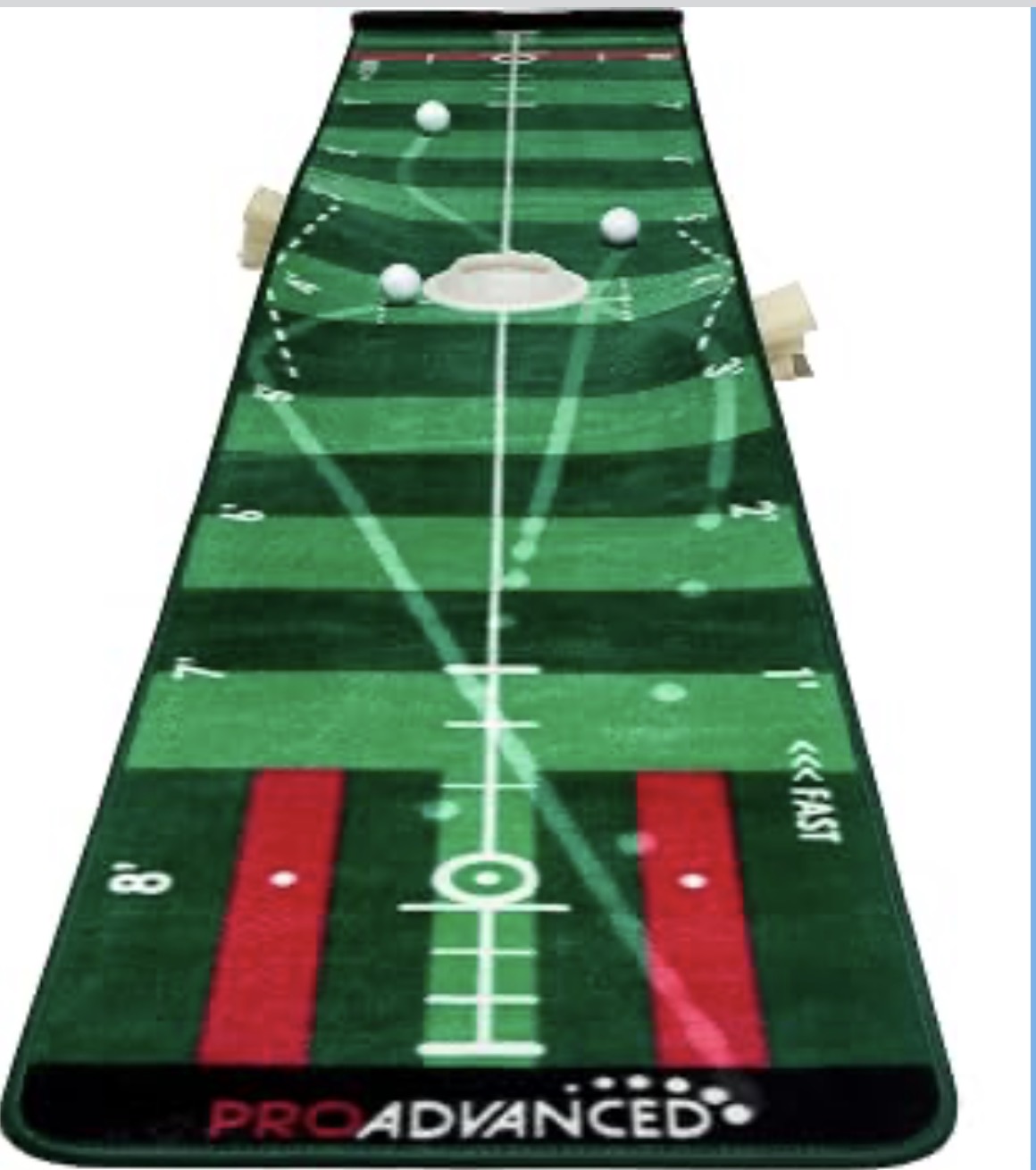 ProInfinity Putting Mat - 4 Speed Golf Green Simulator