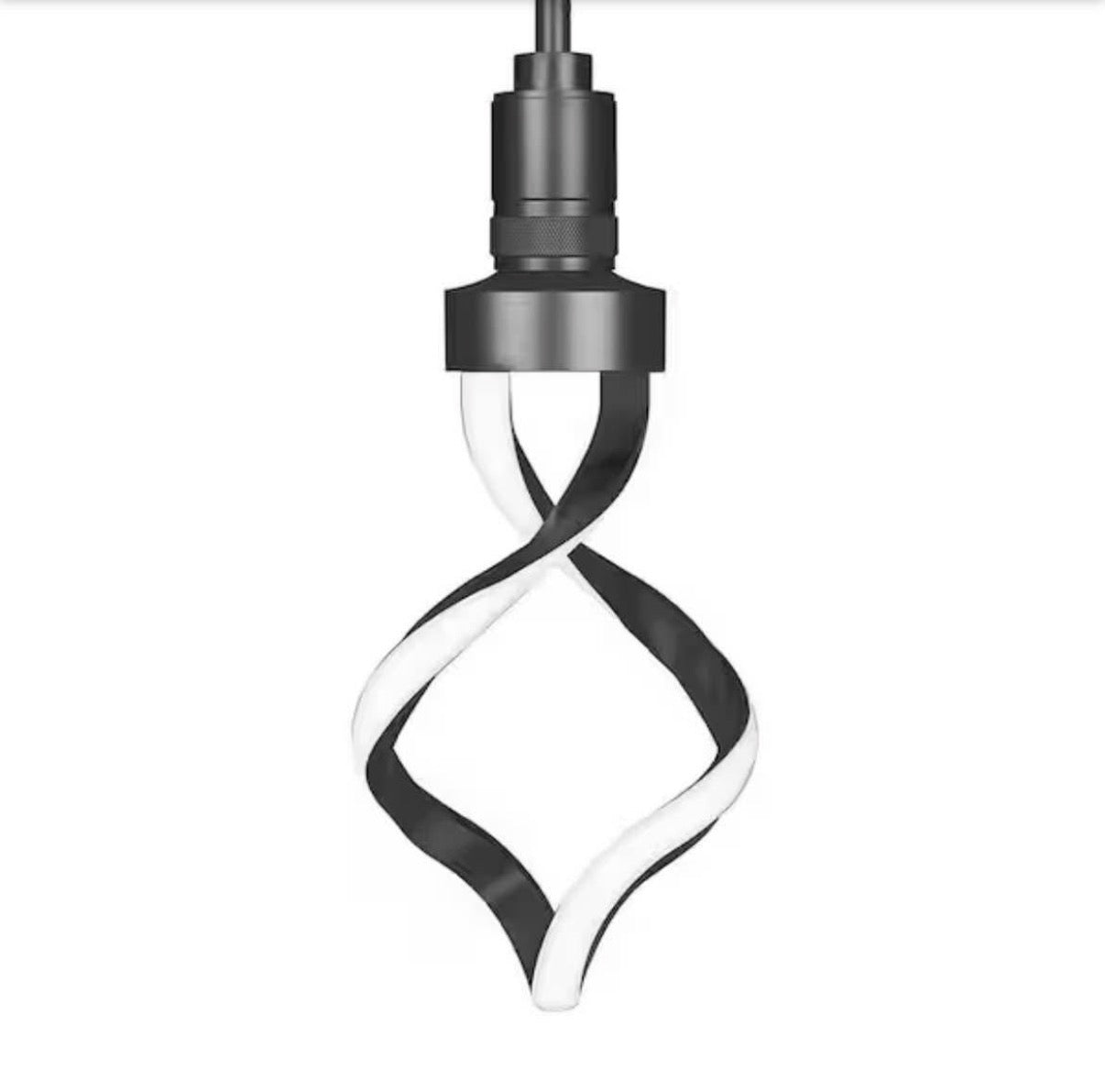 E26 LED Light Bulb Matte Black Finish Frosted