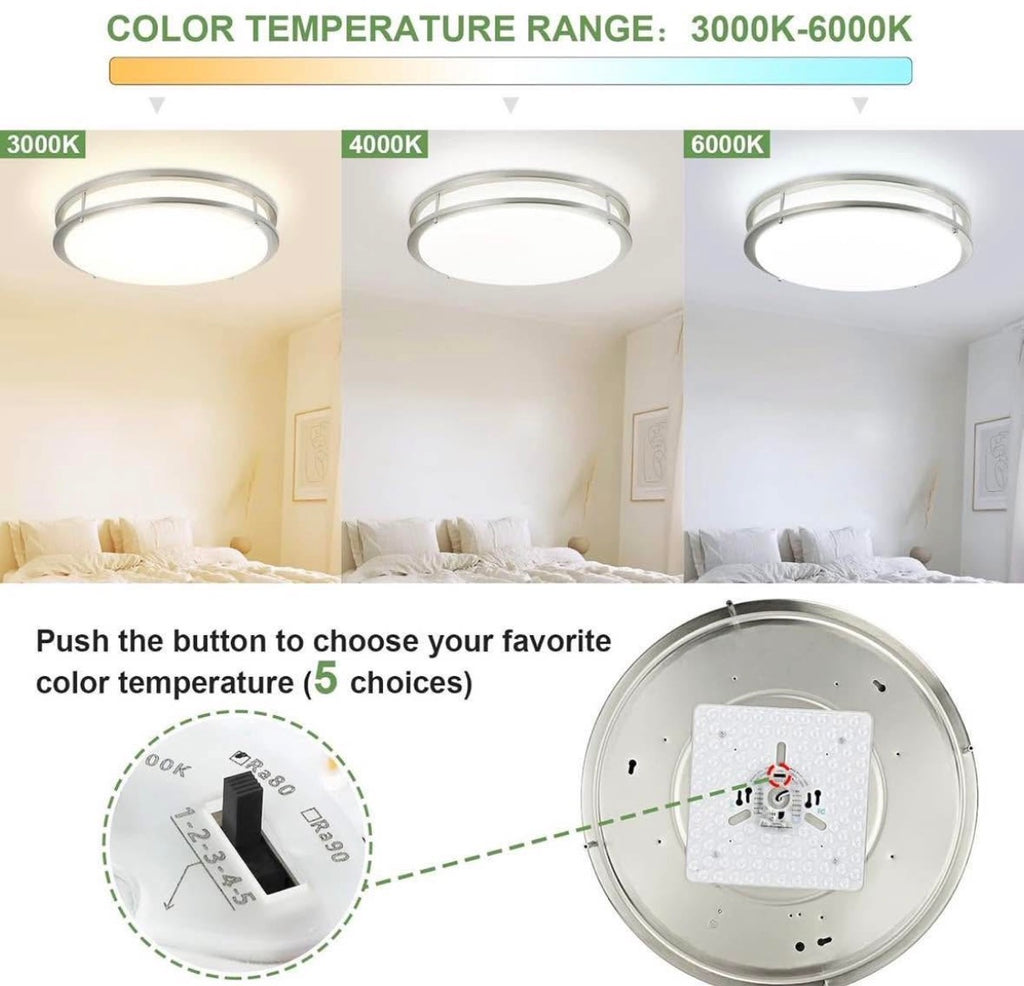 18 in Flush Mount Ceiling Light