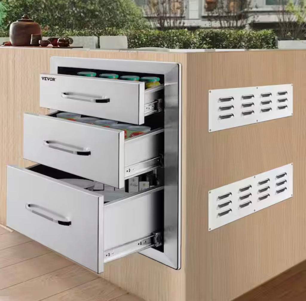 Outdoor Kitchen Drawers