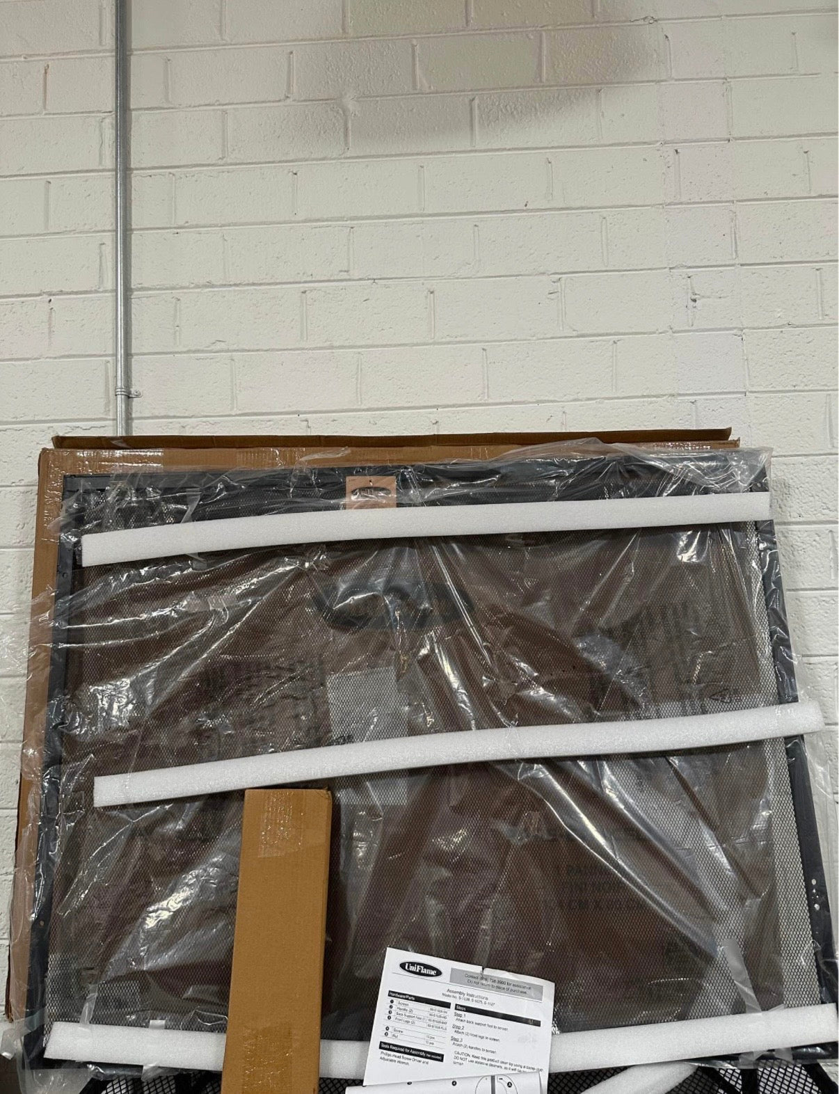 41" Wide x 31.5" Tall Fireplace Screen