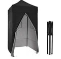 3.9 ft. x 3.9 ft. Pop Up Privacy Tent Canopy, Black