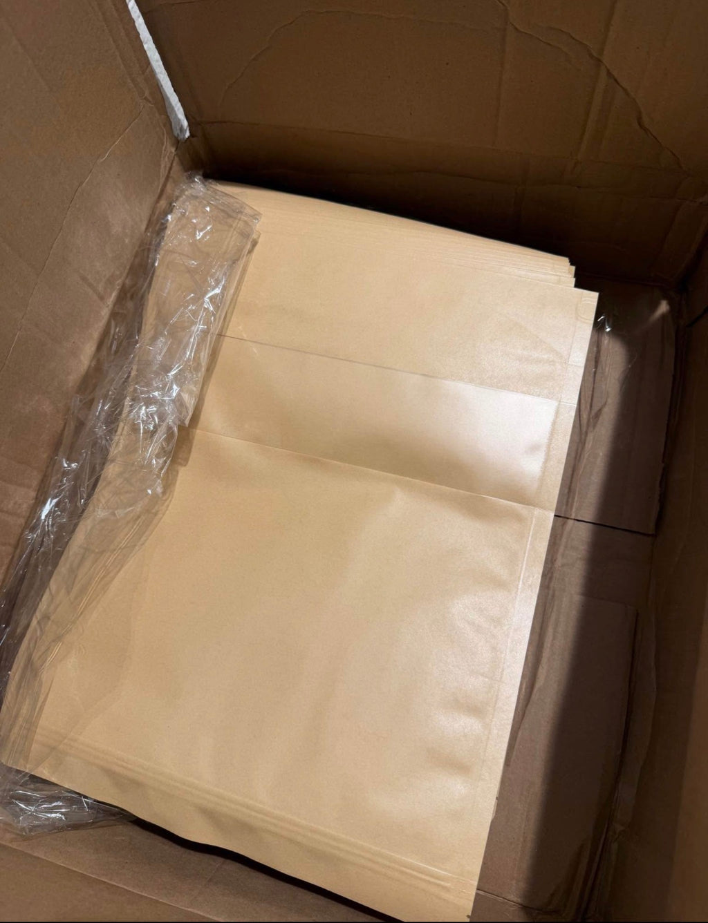 150 Pcs Kraft Bags with Window 11.5 x 15.5 Inch