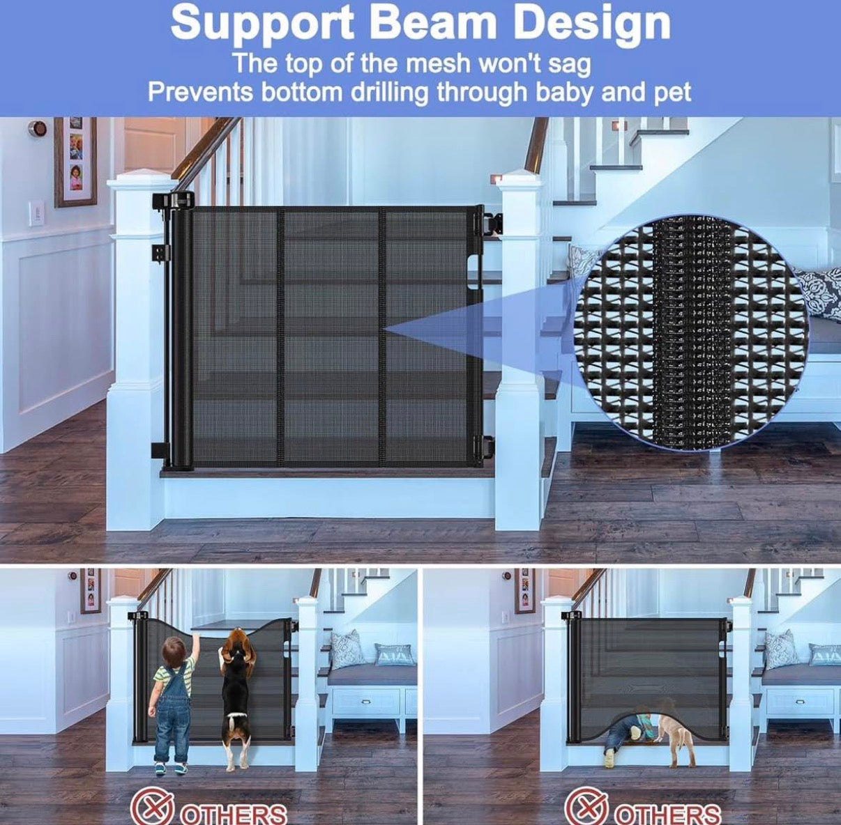33"x55" safety gate