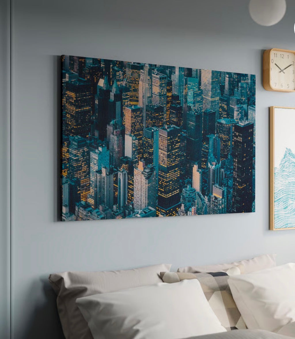 PJÄTTERYD midtown Manhattan, New York, photo canvas