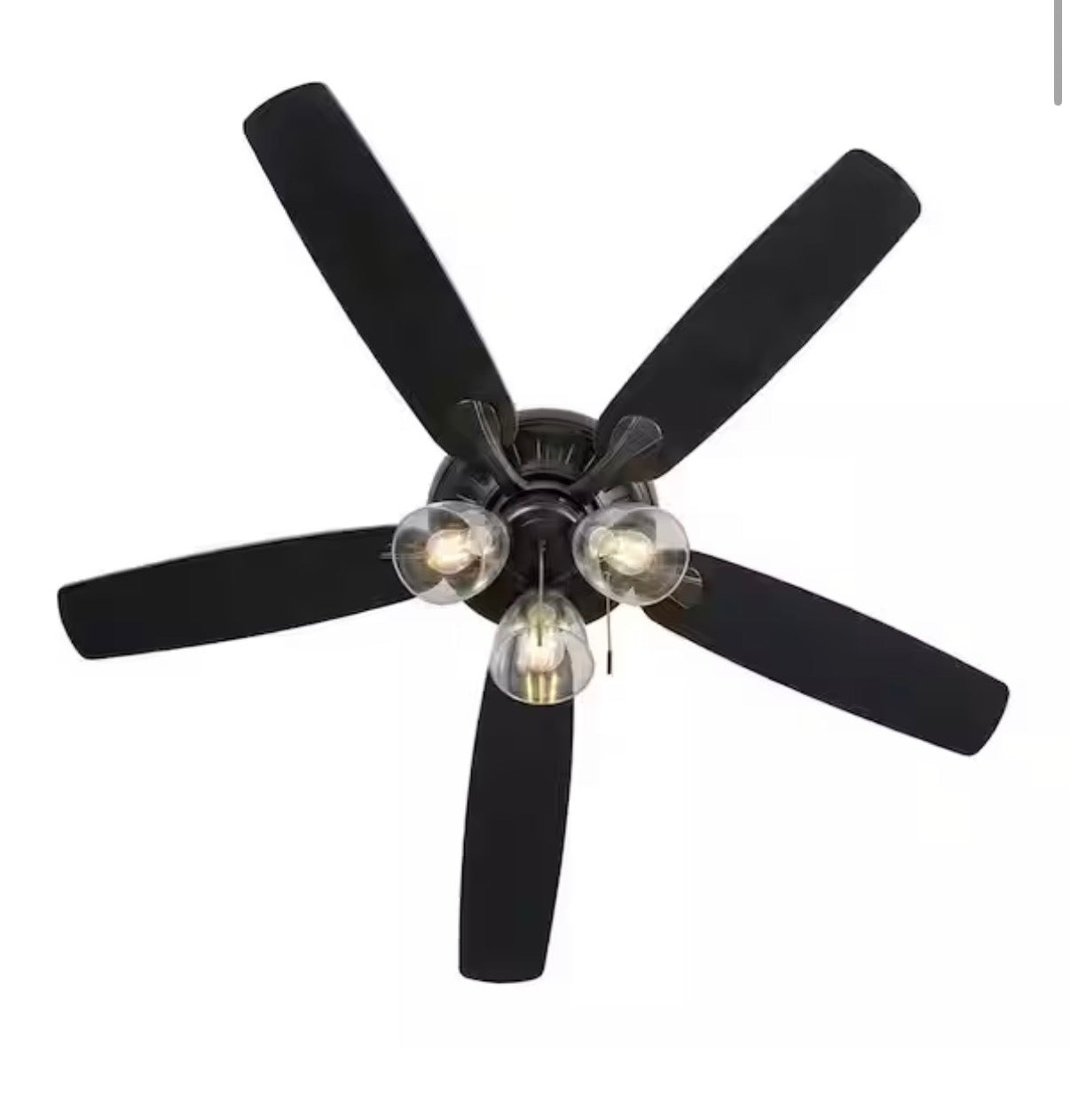 Rockport 52 in. LED Ceiling Fan with Five Reversible Blades