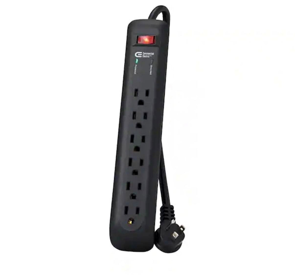 8 ft. 6-Outlet Plugged