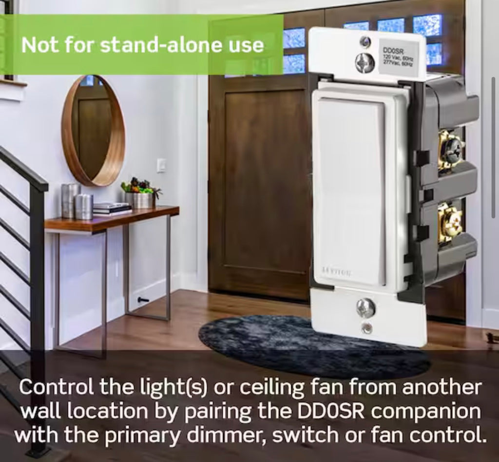 120VAC Decora Digital/Decora Smart Coordinating Switch Remote