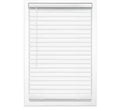 White Cordless Vinyl Blinds with 2 in. Slats - 40.5 in. W x 48 in. L